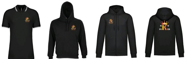 vêtements du club